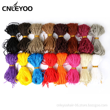 28 Inch ZiZi Box Braid Crochet Hair 24 Strands Micro Box Braids Crochet For Fashion
